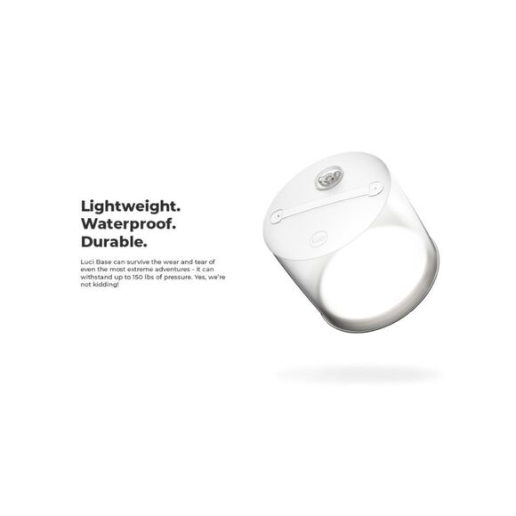 MPOWERD Luci Base: All-in-One Solar Inflatable Light + Phone Charger - Picture 16 of 17